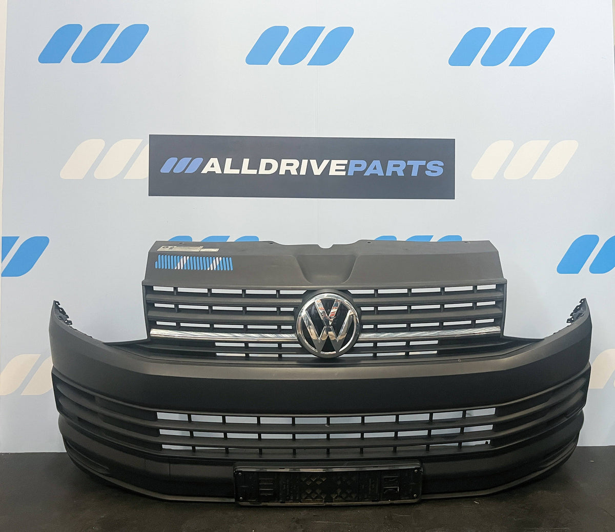 face avant complète VW Volkswagen Transporter T6 blanc LB9A front