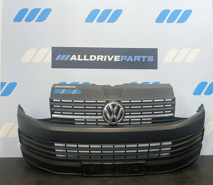 face avant complète VW Volkswagen Transporter T6 blanc LB9A front