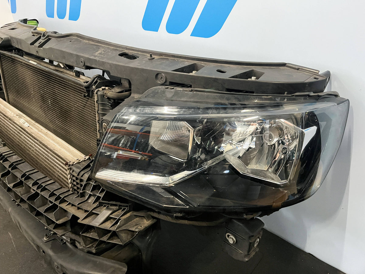 face avant complète VW Volkswagen Transporter T6 blanc LB9A front