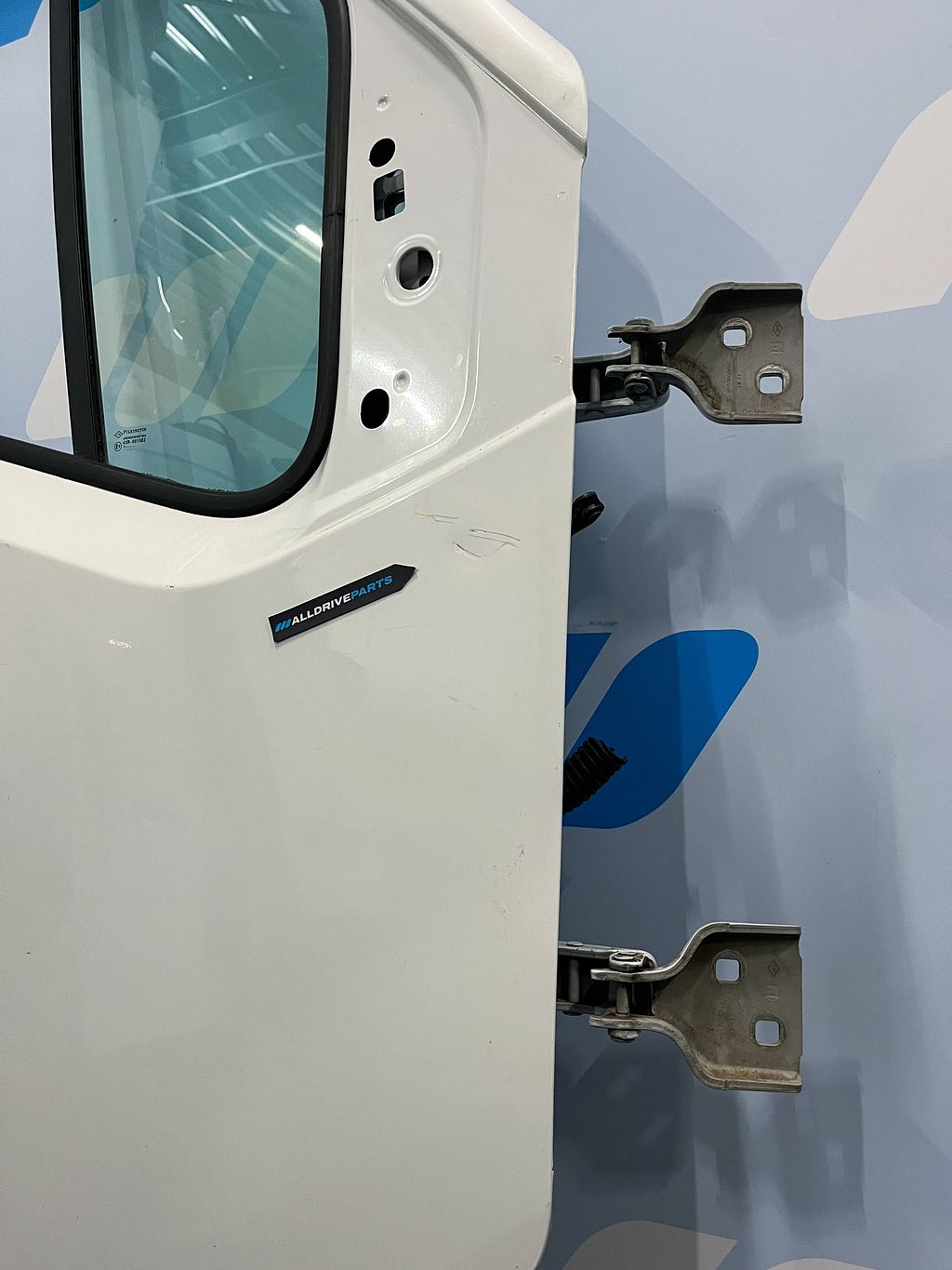 Voorportier rechts voor Renault Master Wit 801009976R