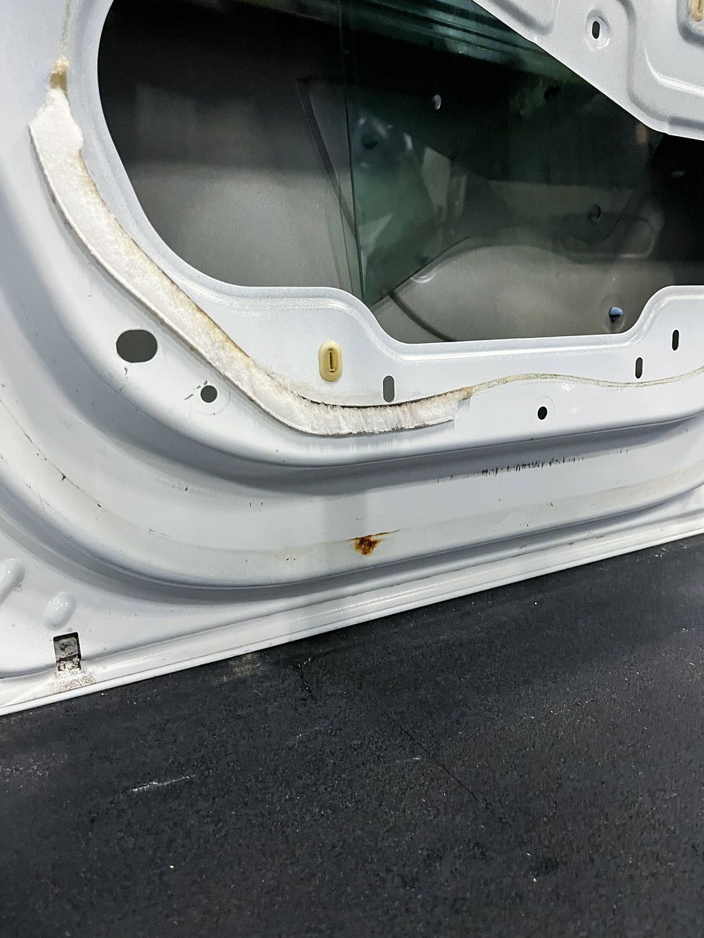 Voorportier rechts voor Renault Master Wit 801009976R