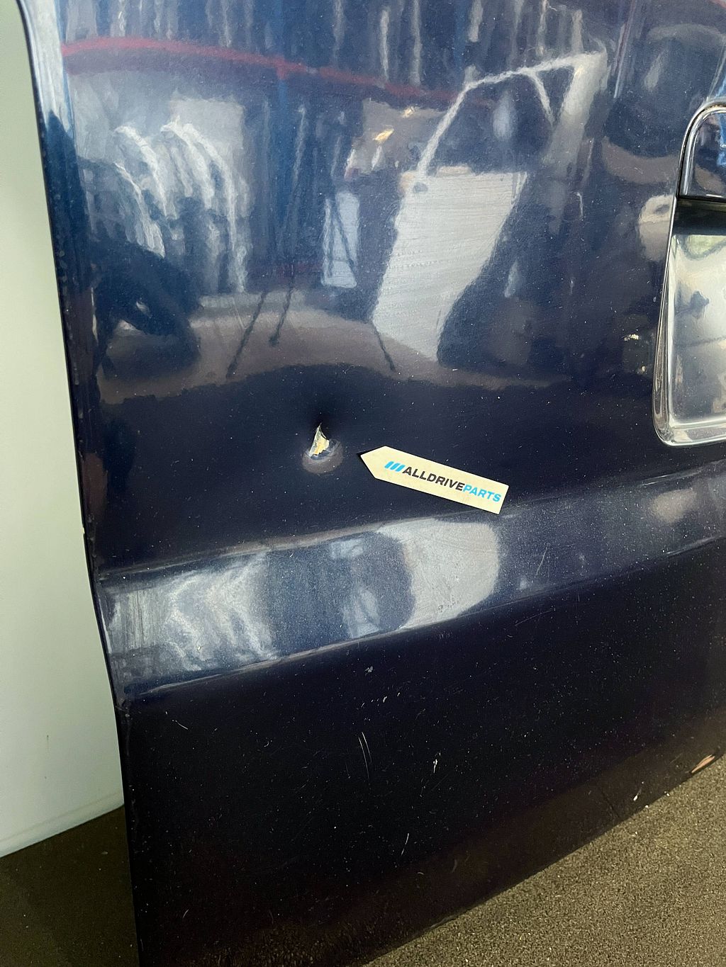 Achterklep Volkswagen Transporter T5 LD5Q blauw 7E0827025F