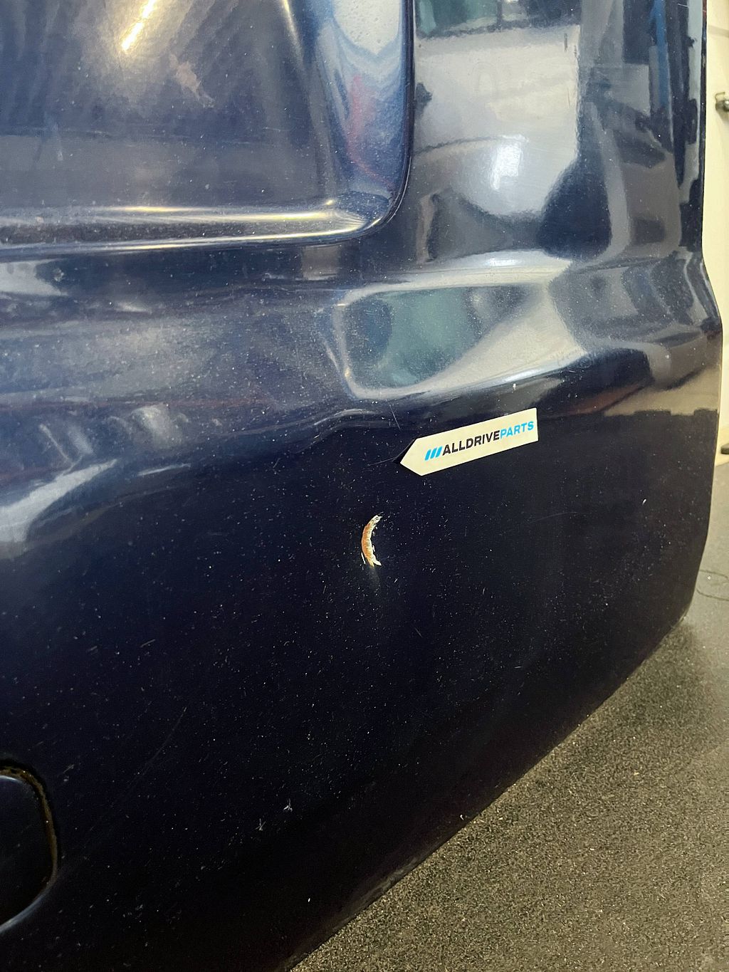 Achterklep Volkswagen Transporter T5 LD5Q blauw 7E0827025F