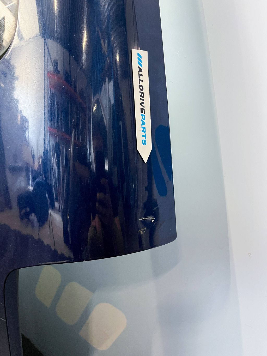 Achterklep Volkswagen Transporter T5 LD5Q blauw 7E0827025F