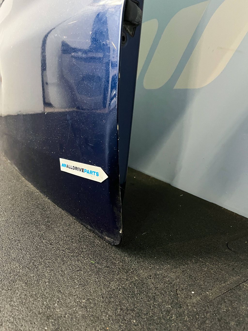 Achterklep Volkswagen Transporter T5 LD5Q blauw 7E0827025F
