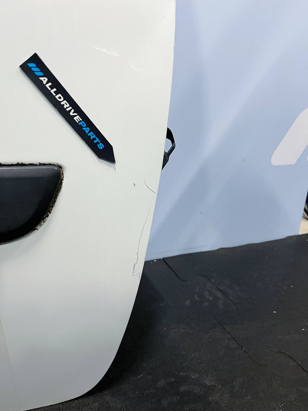 Voorportier rechts Renault Kangoo wit 801004234R