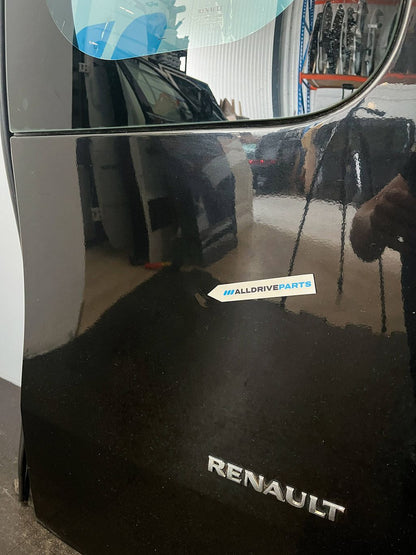 Achterdeur rechts Renault Kangoo zwart met ruit 7751478139