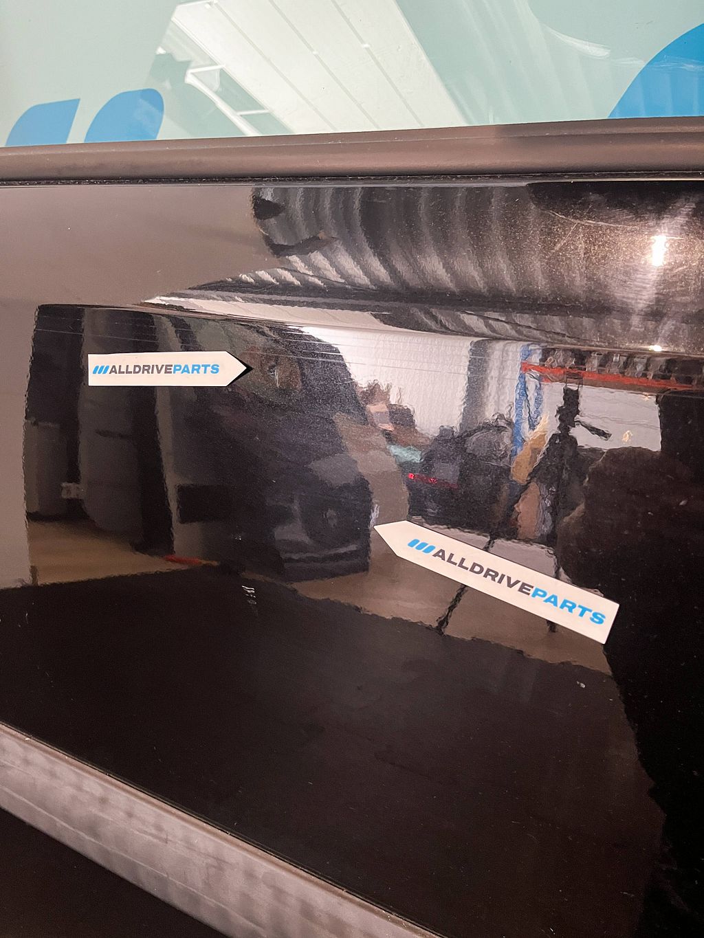 Voorportier rechts voor Renault Kangoo zwart 801004234R