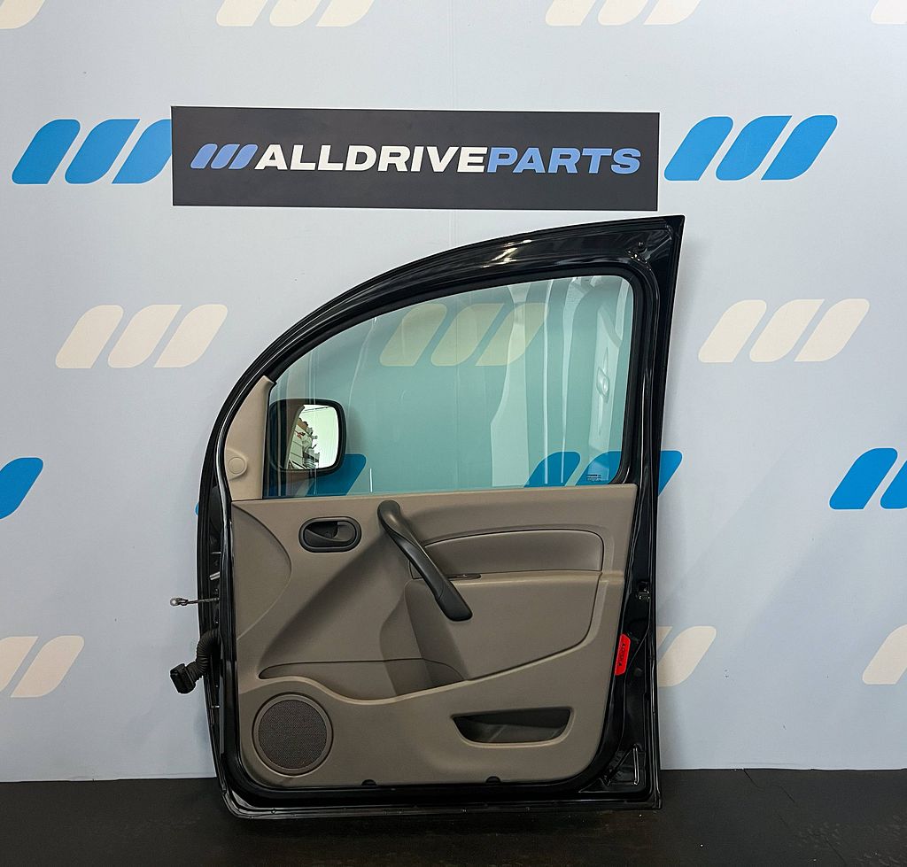 Voorportier rechts voor Renault Kangoo zwart 801004234R