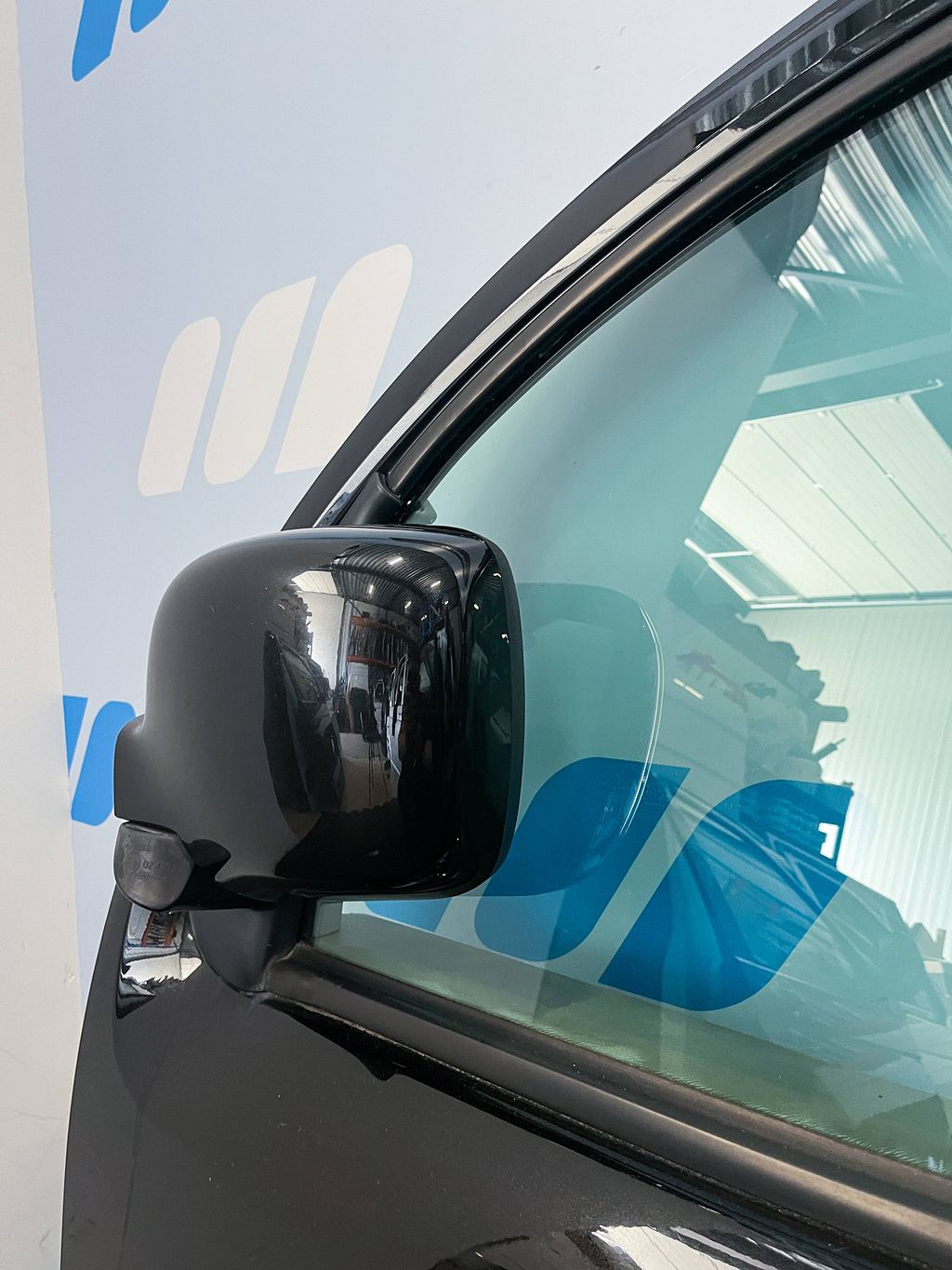 Voorportier links voor Renault Kangoo Zwart 801015880R