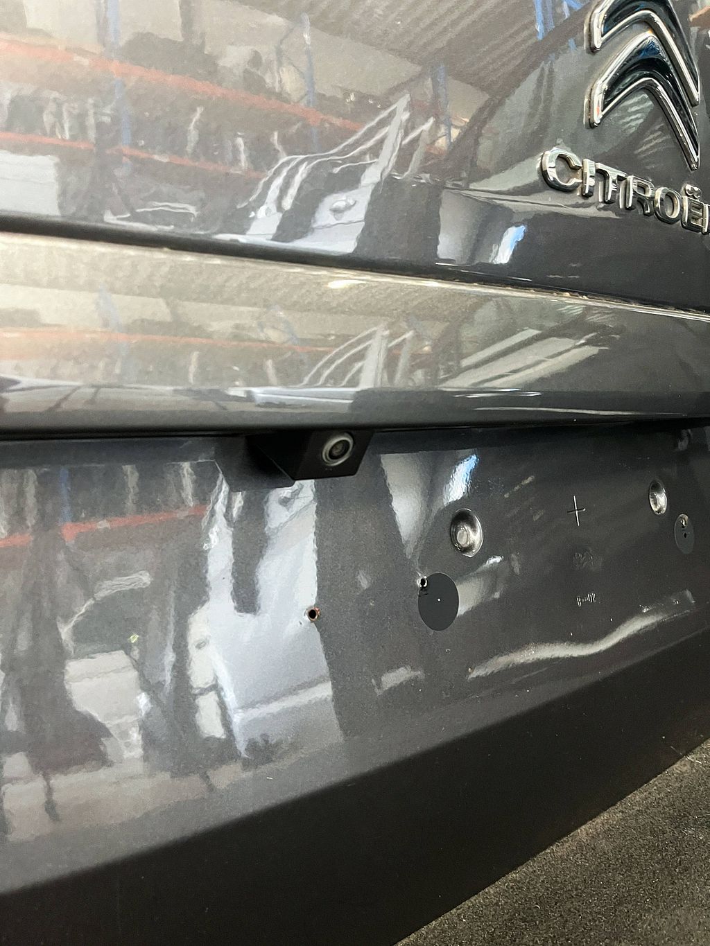 Achterklep Citroen Berlingo Multispace EVL grijs 9820436180