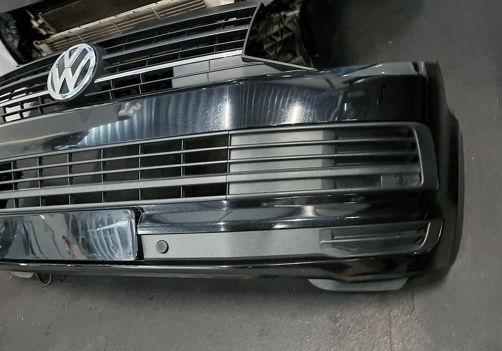 Complete voorkop VW Volkswagen Transporter T6 zwart LC9X