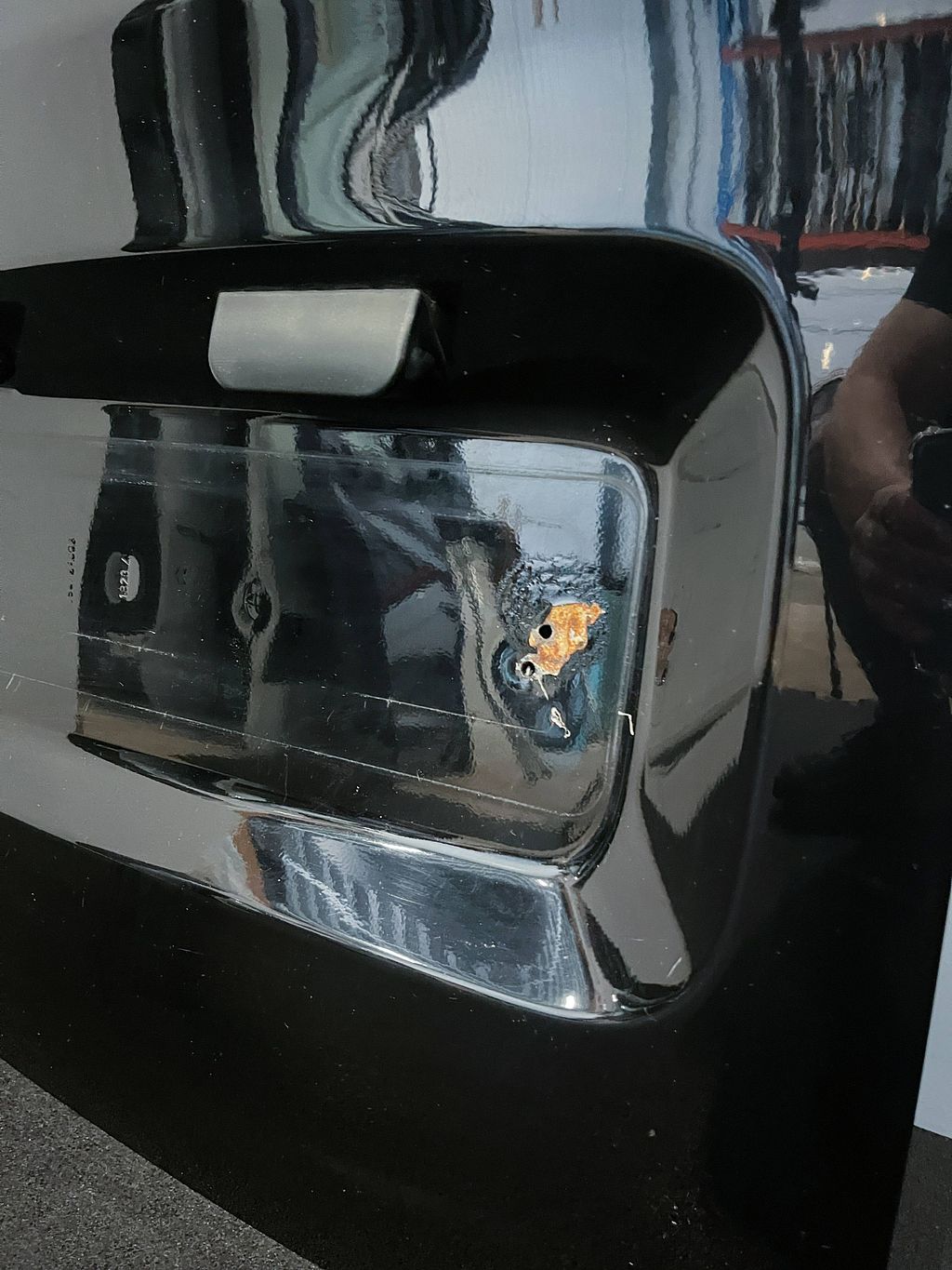 Achterdeur links achter Citroen Jumpy zwart KTV 9811895180