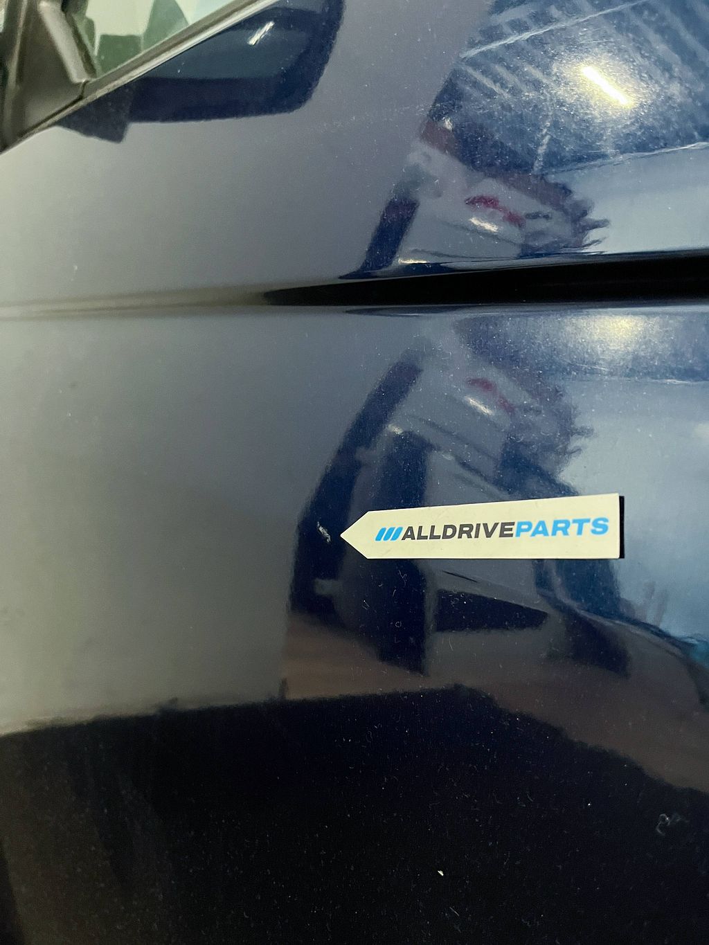 Voorportier links Volkswagen T5 LD5Q donkerblauw 7E0831055G