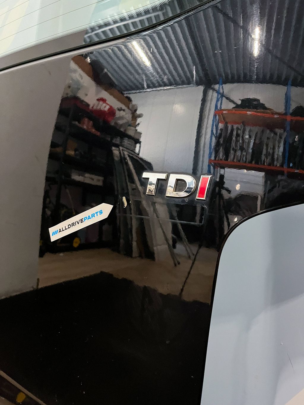 Achterdeur rechts VW Volkswagen LC9X T6 zwart 7H0827092AQ