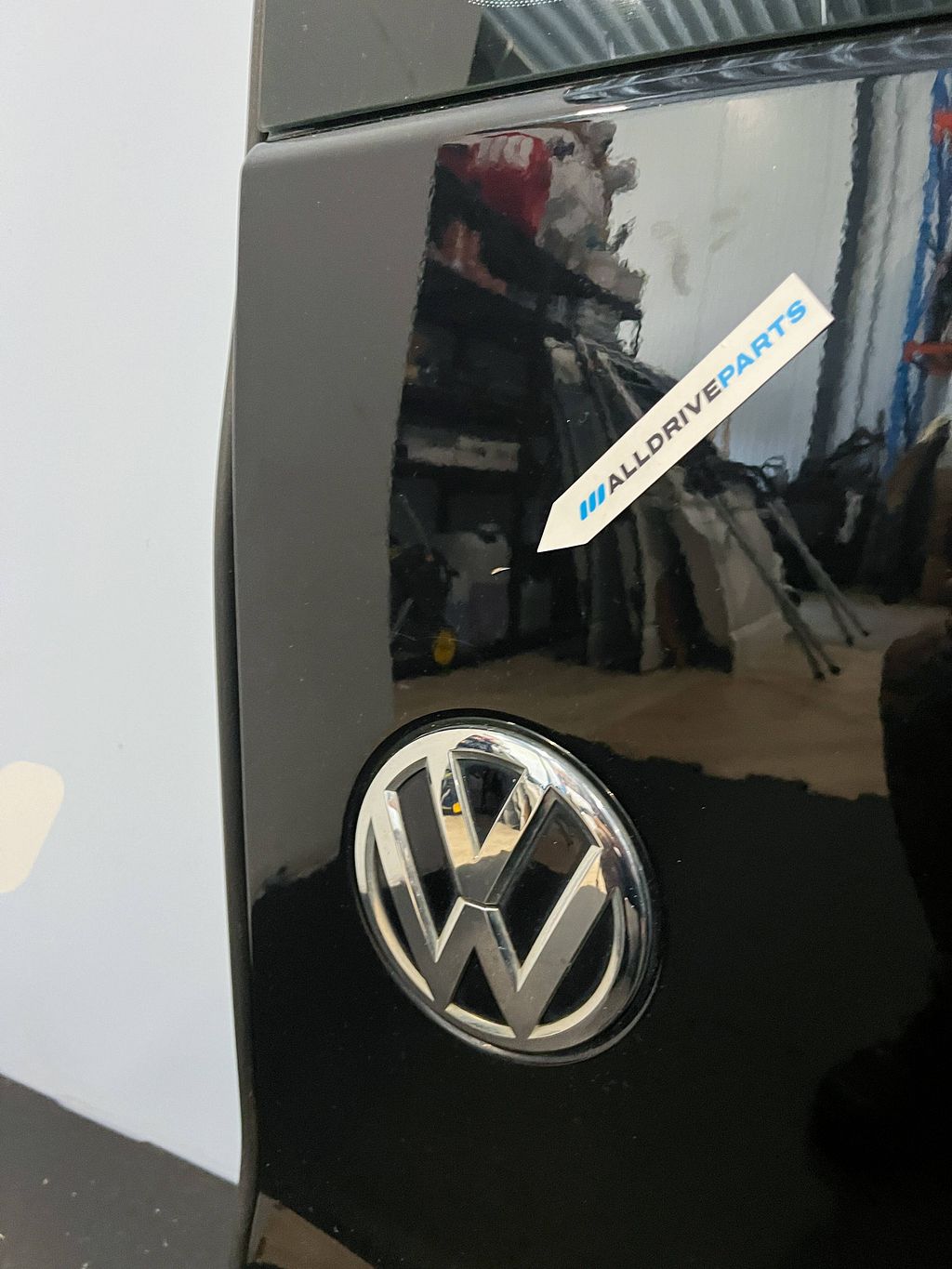 Achterdeur rechts VW Volkswagen LC9X T6 zwart 7H0827092AQ
