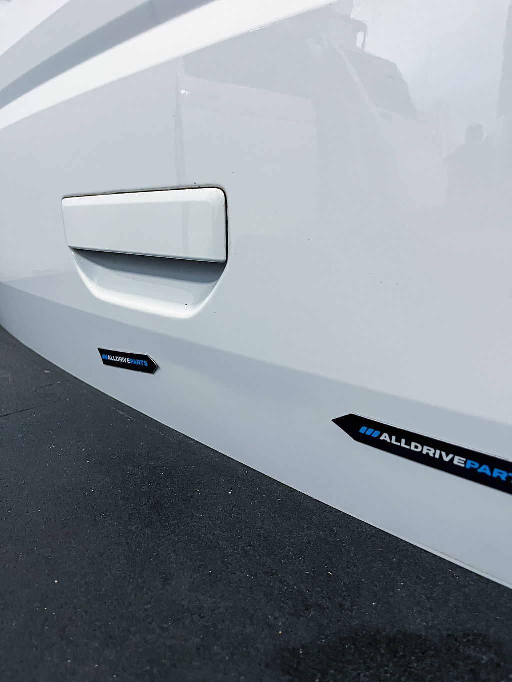 Achterklep VW Transporter T6 Multivan wit LB9A 7E0827025AL