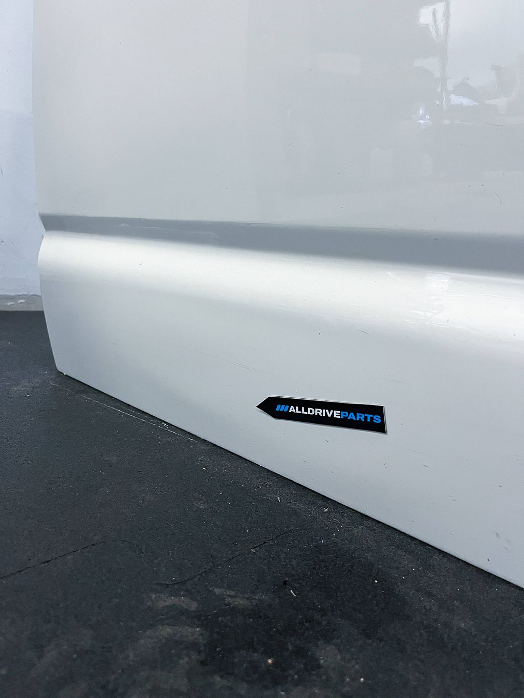 Schuifdeur rechts VW Transporter T6 LB9A Wit 7LA843108E