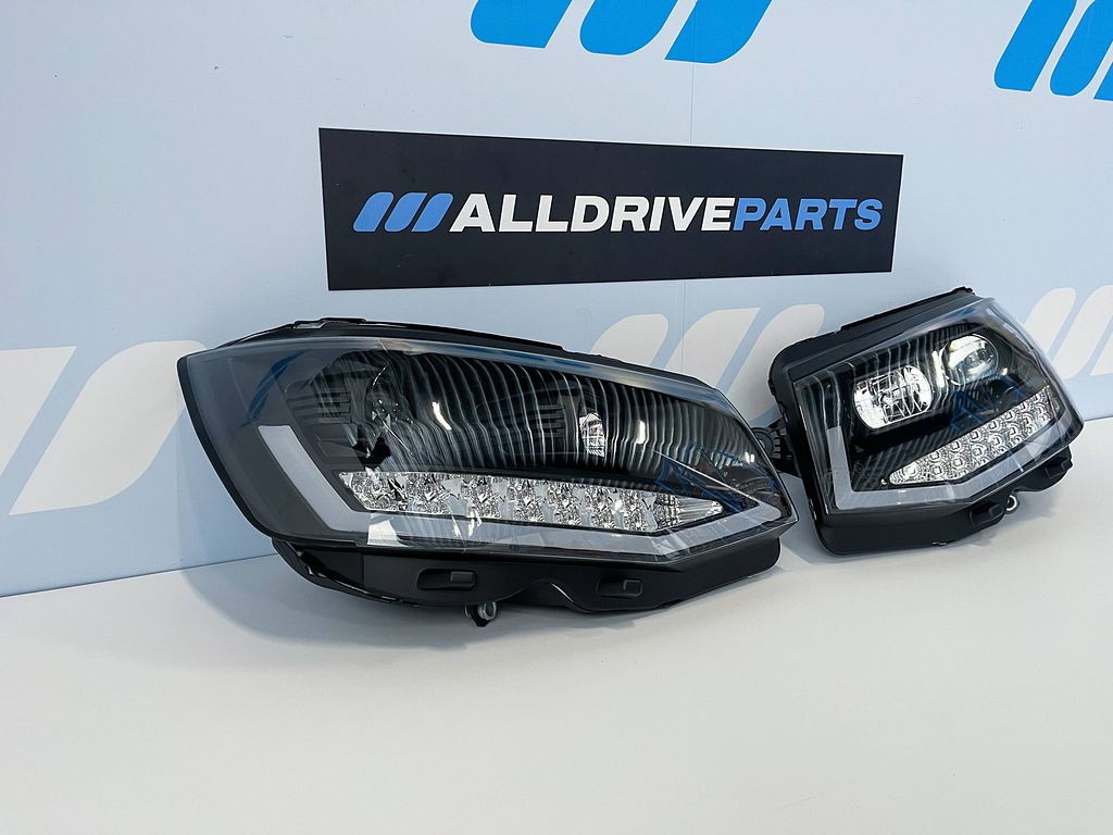 LED Koplampen Set VW Transporter T6 – Plug & Play – Zwart