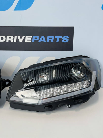 LED Koplampen Set VW Transporter T6 – Plug & Play – Zwart