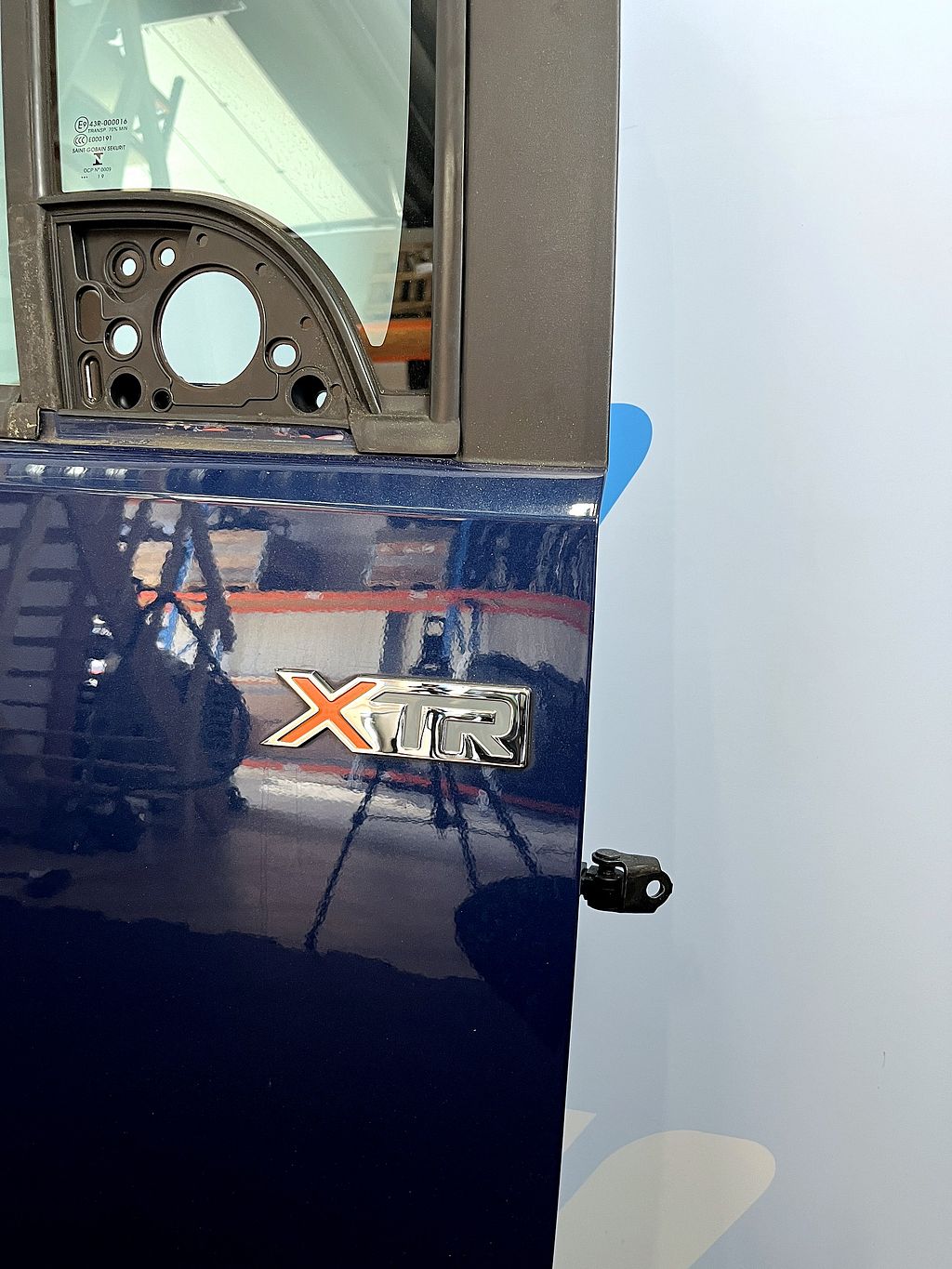 Citroen Berlingo voorportier rechts blauw EJG 9822914280