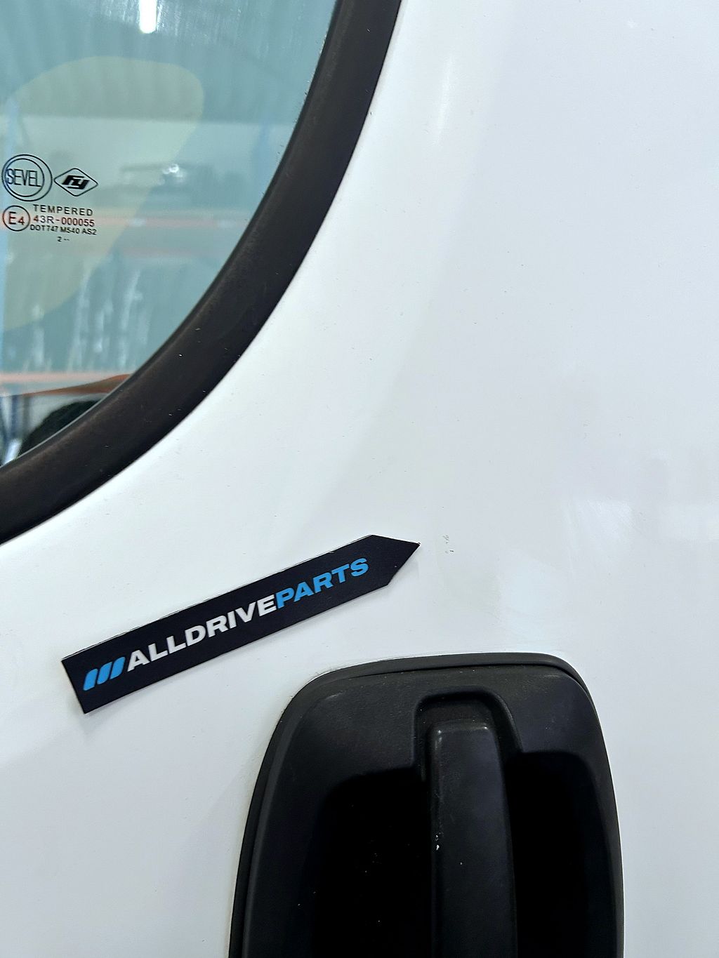 Peugeot Boxer voorportier links wit 9002EJ 2006-2025