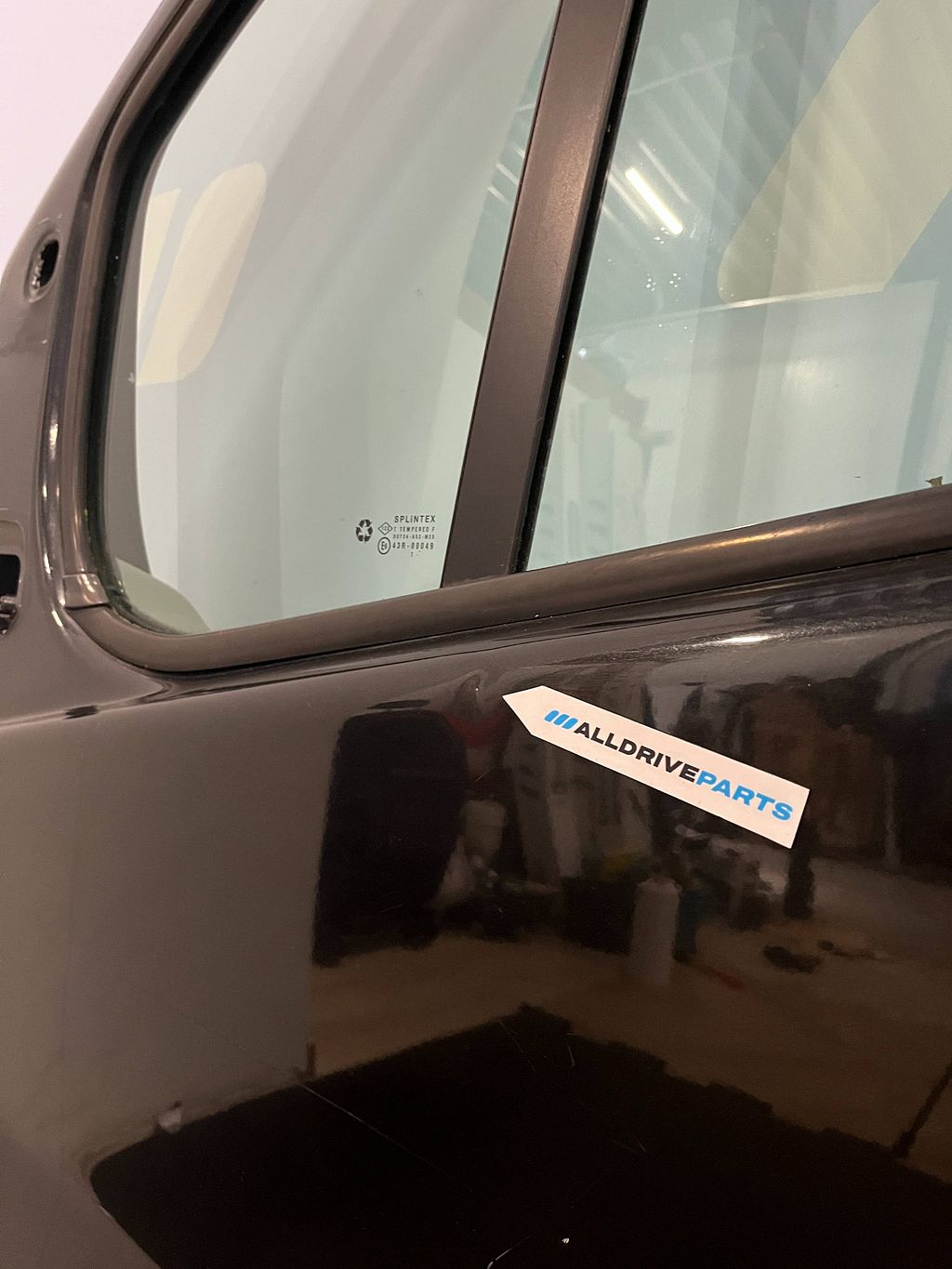 Voorportier links Renault Trafic TED 68 zwart 7751478602