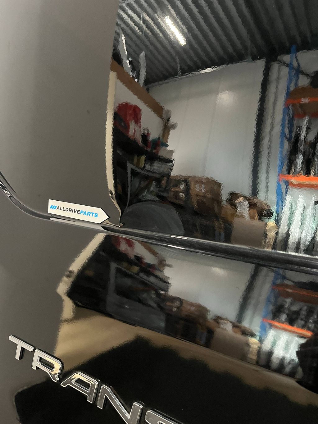 Achterdeur links Ford Transit H2 Zwart dicht BK31V40011CG