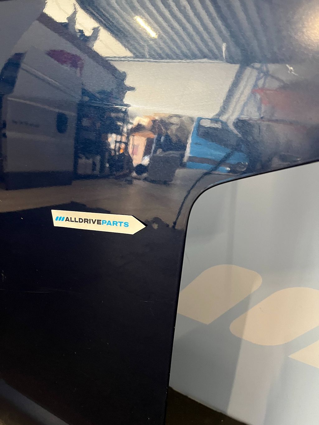 VW Transporter T5 Voorportier links LD5Q Blauw 7E0831055G