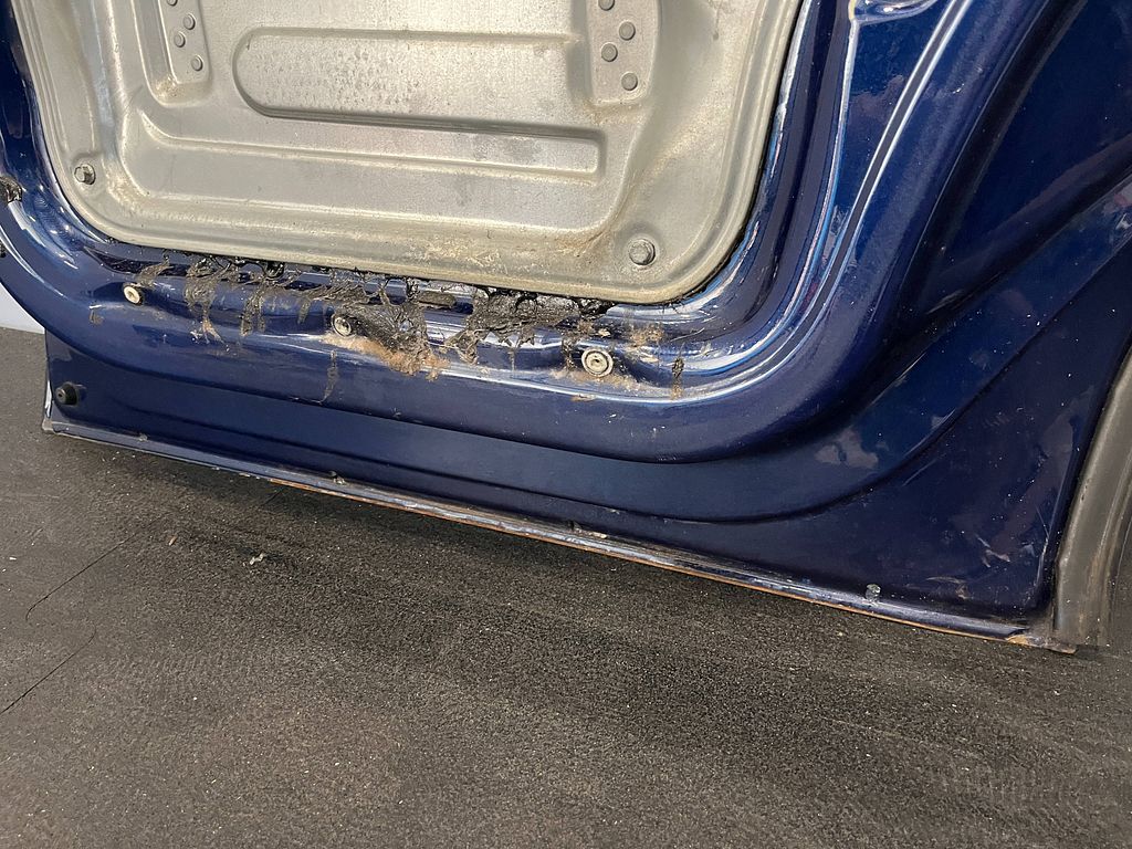 VW Transporter T5 Voorportier links LD5Q Blauw 7E0831055G