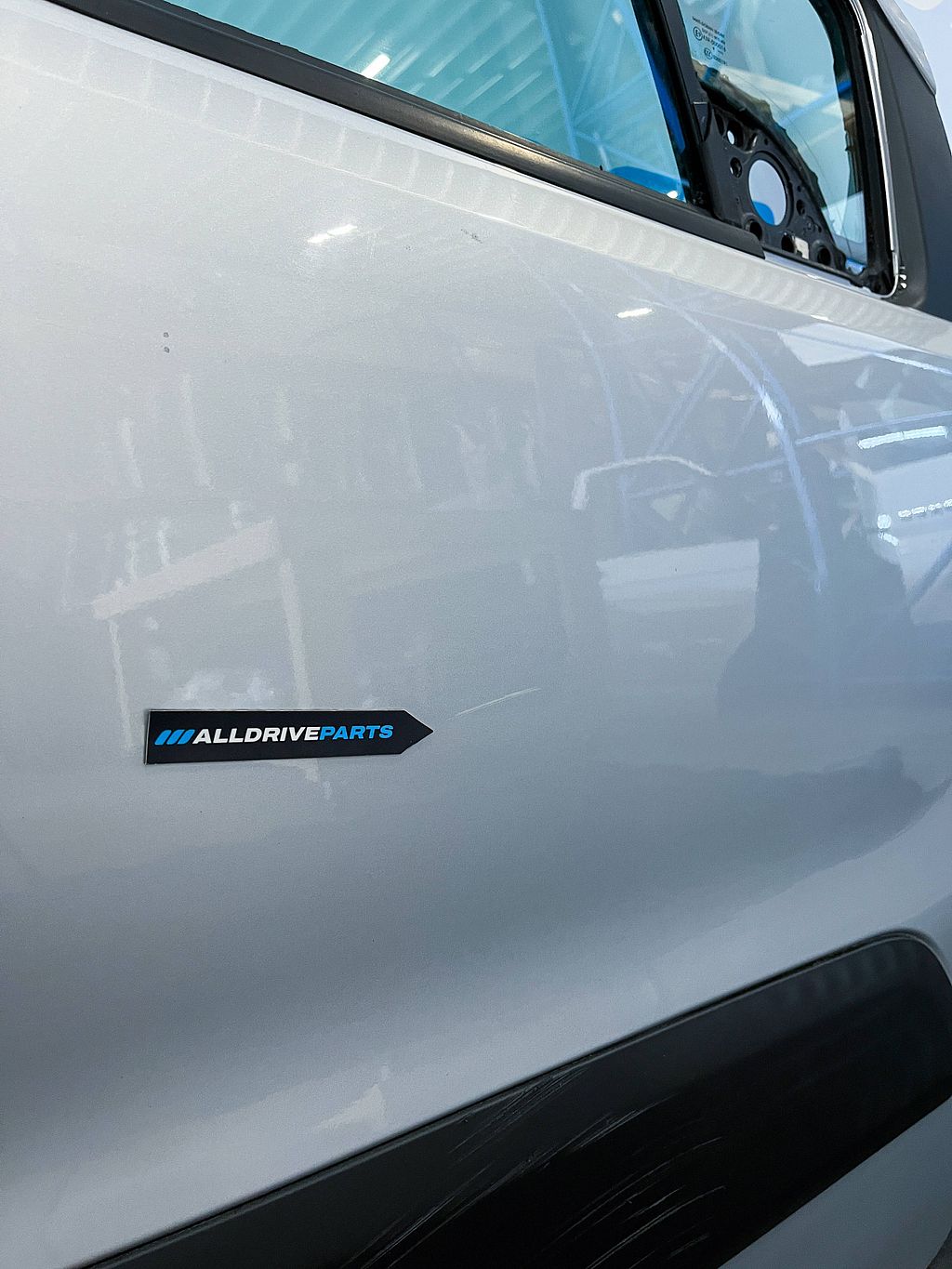 Citroen berlingo Voorportier rechts zilvergrijs 9004Z6
