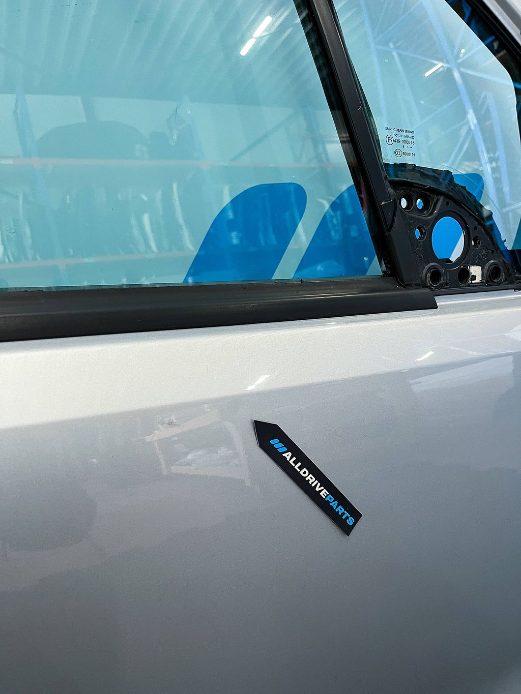 Citroen berlingo Voorportier rechts zilvergrijs 9004Z6