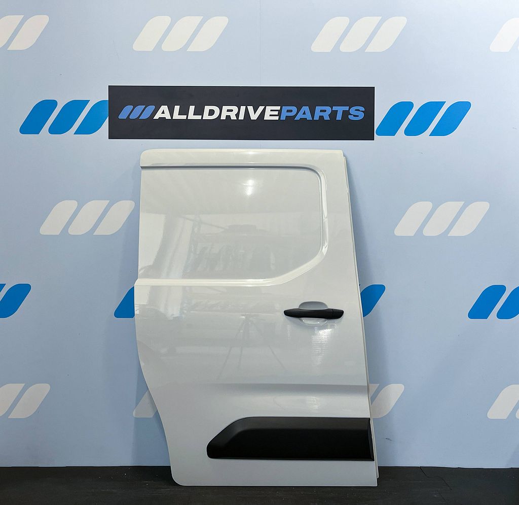 Schuifdeur rechts Peugeot Partner Wit dicht 9820425580