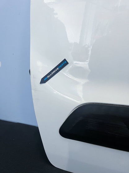 Voorportier links voor Peugeot Partner wit EWP 9002Z3