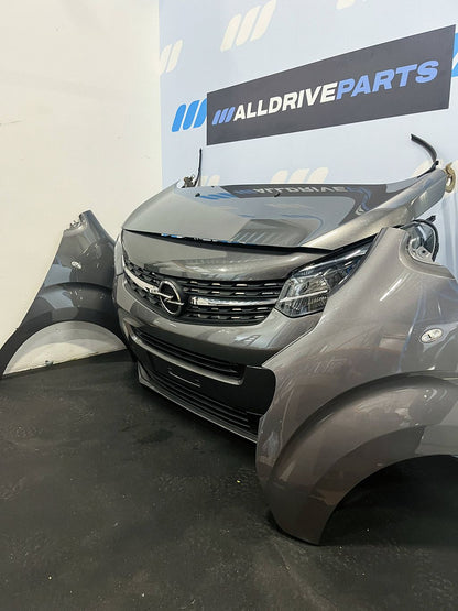 Complete voorkop Opel Vivaro bi-xenon koplampen grijs EVL
