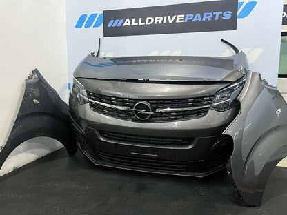 Complete voorkop Opel Vivaro bi-xenon koplampen grijs EVL