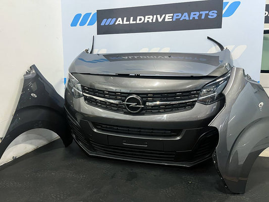Complete voorkop Opel Vivaro bi-xenon koplampen grijs EVL