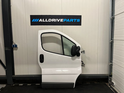 Opel Vivaro Renault Trafic Voorportier  echts wit 93194148