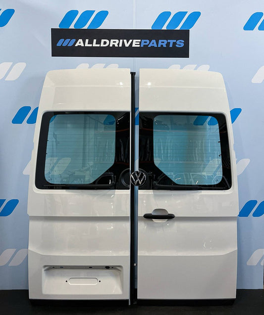 VW Crafter set achterdeuren links en rechts met ruit H2 LB9A